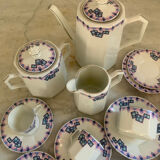 Art Deco coffee and tea service in Limoges