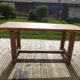 Table de ferme et ses deux bancs