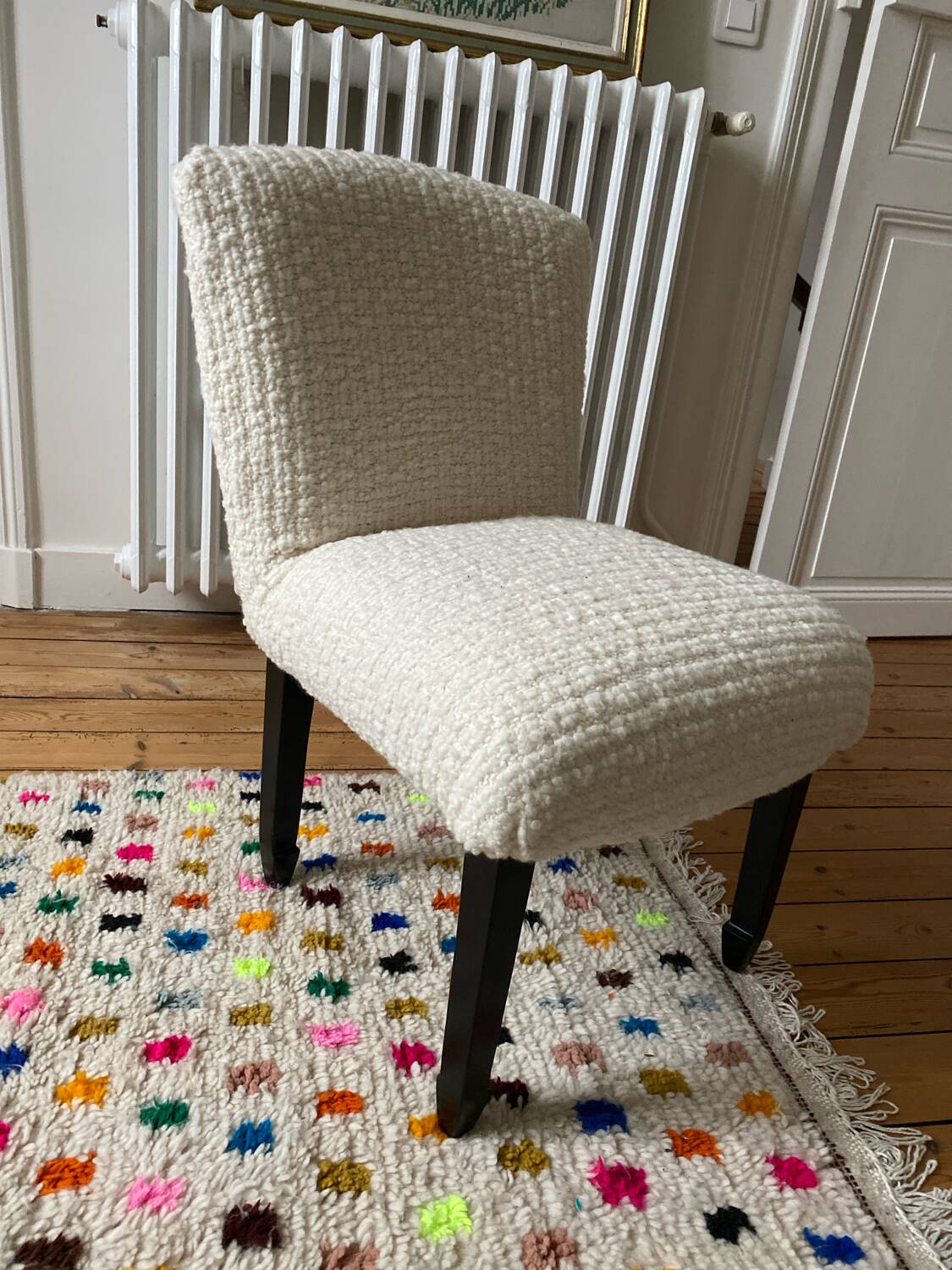 Restored empire armchair