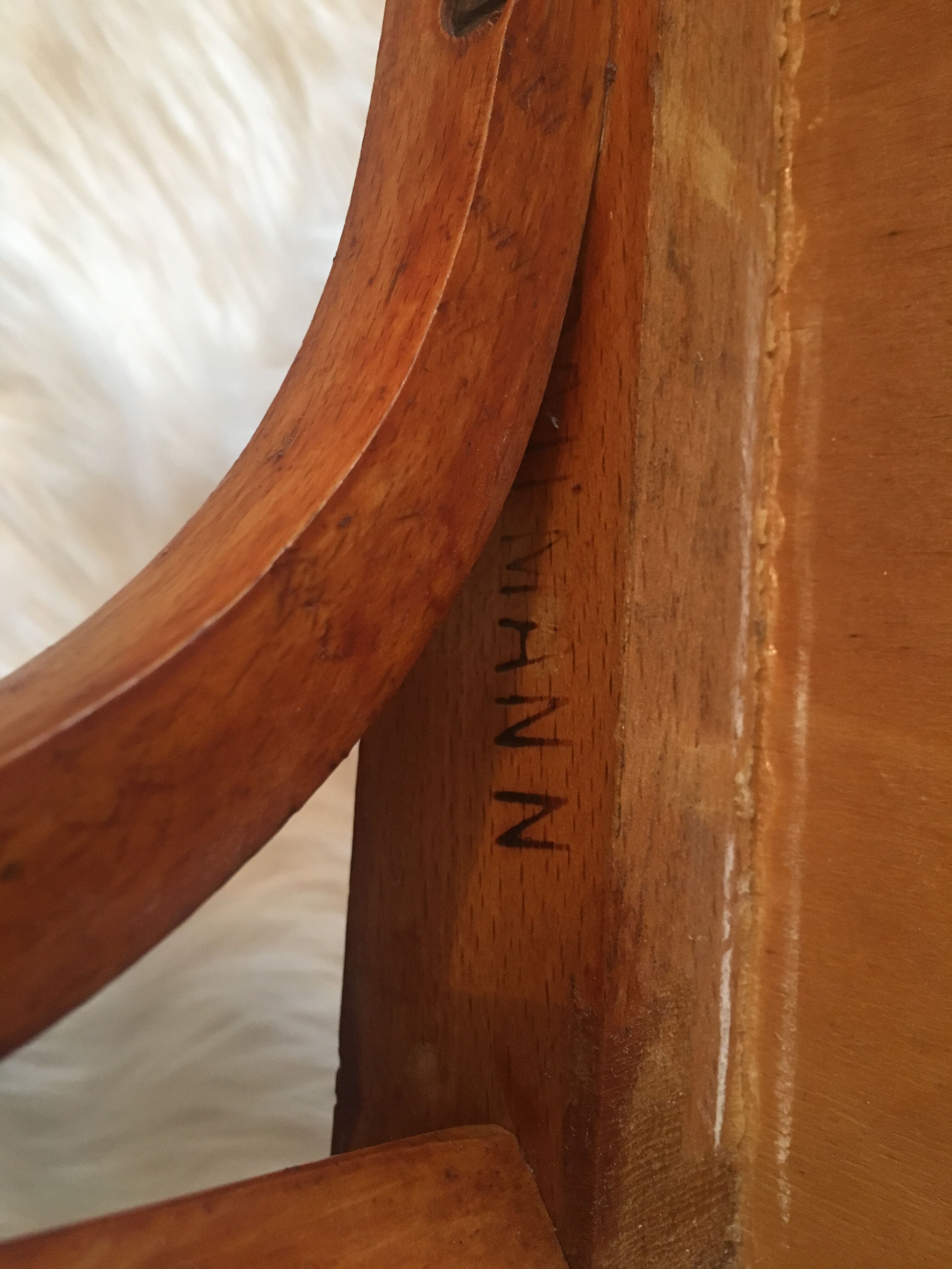 Chaise Baumann enfant avec accoudoirs
