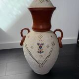 Kabyle terracotta handcrafted vase