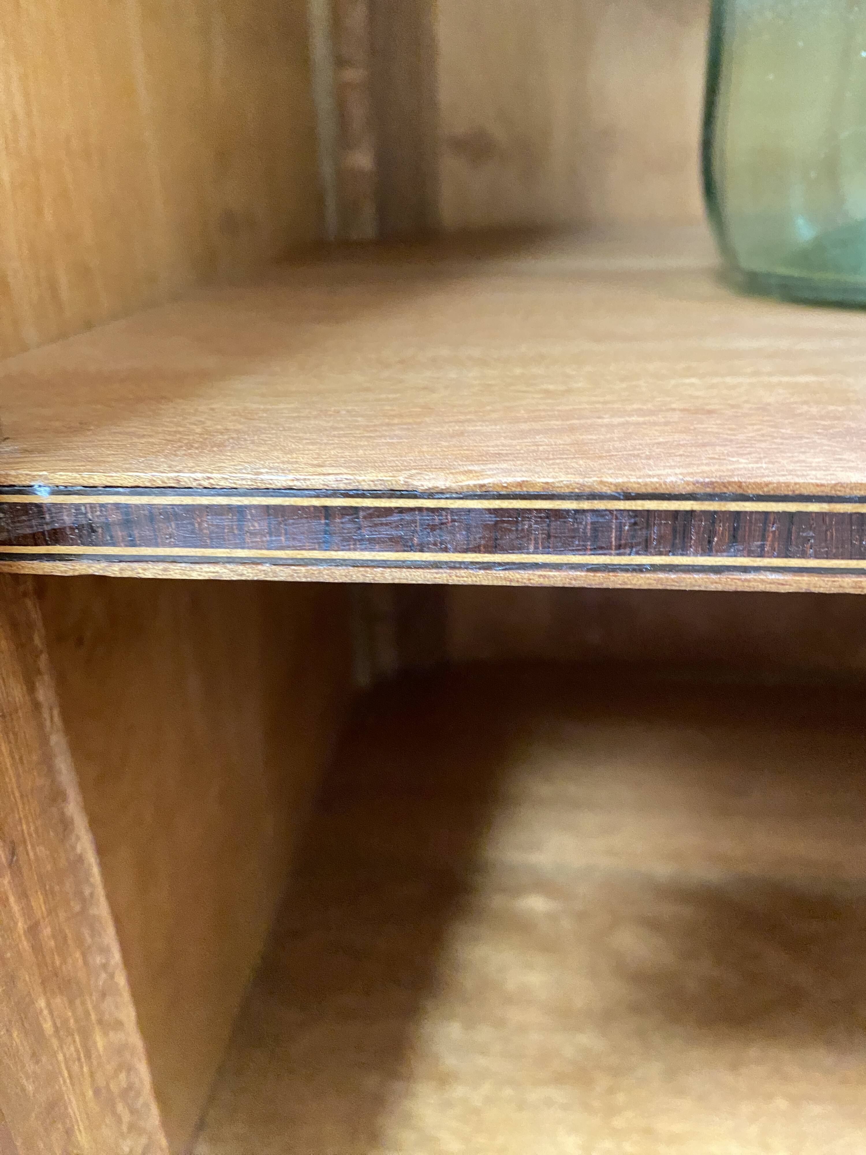 Art Deco "column" display cabinet