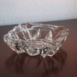 Lead crystal glass ashtray