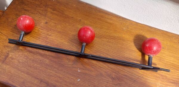 Patère murale années 60