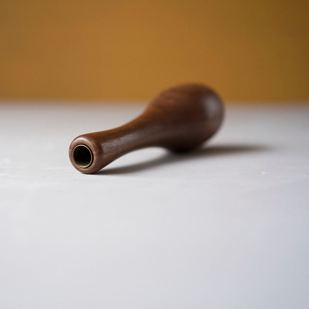 Teak vase from the 70s