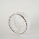 Small crystal and silver-plated bowl, 1950.