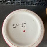Ceramic kiwi fruit pitcher