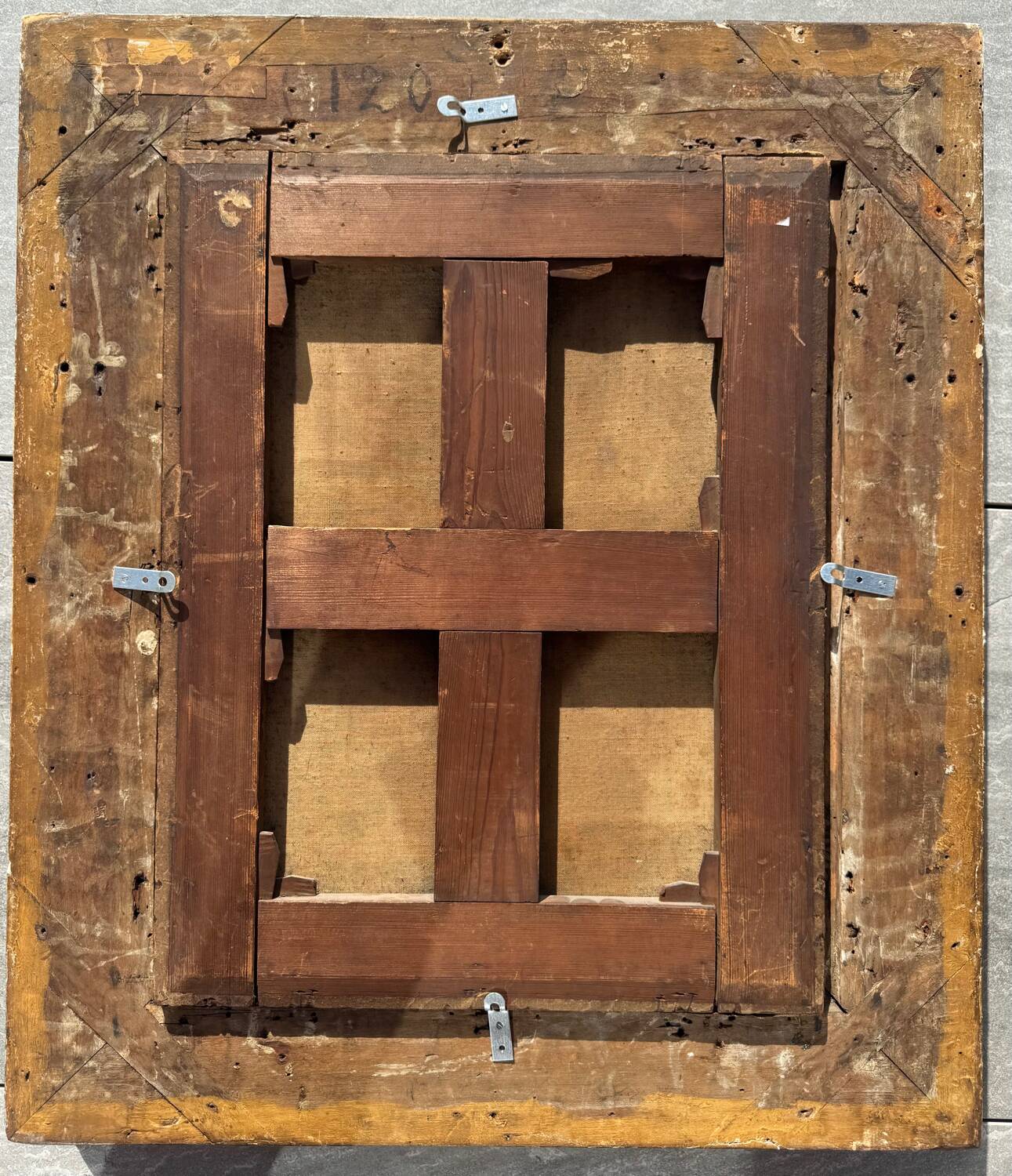 Antique painting, portrait of a gallant woman signed early 18th century