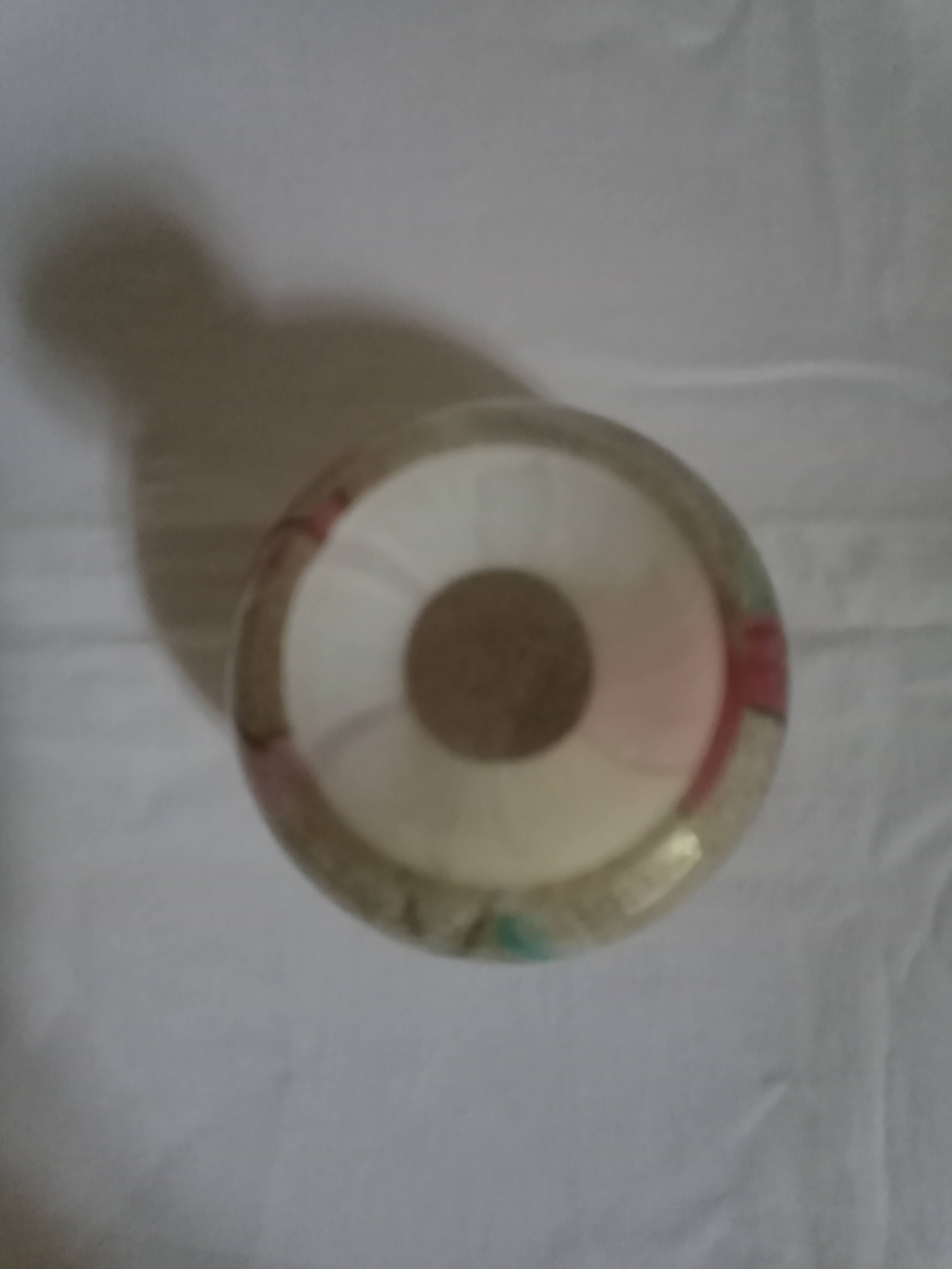 Blown glass vase la rochère