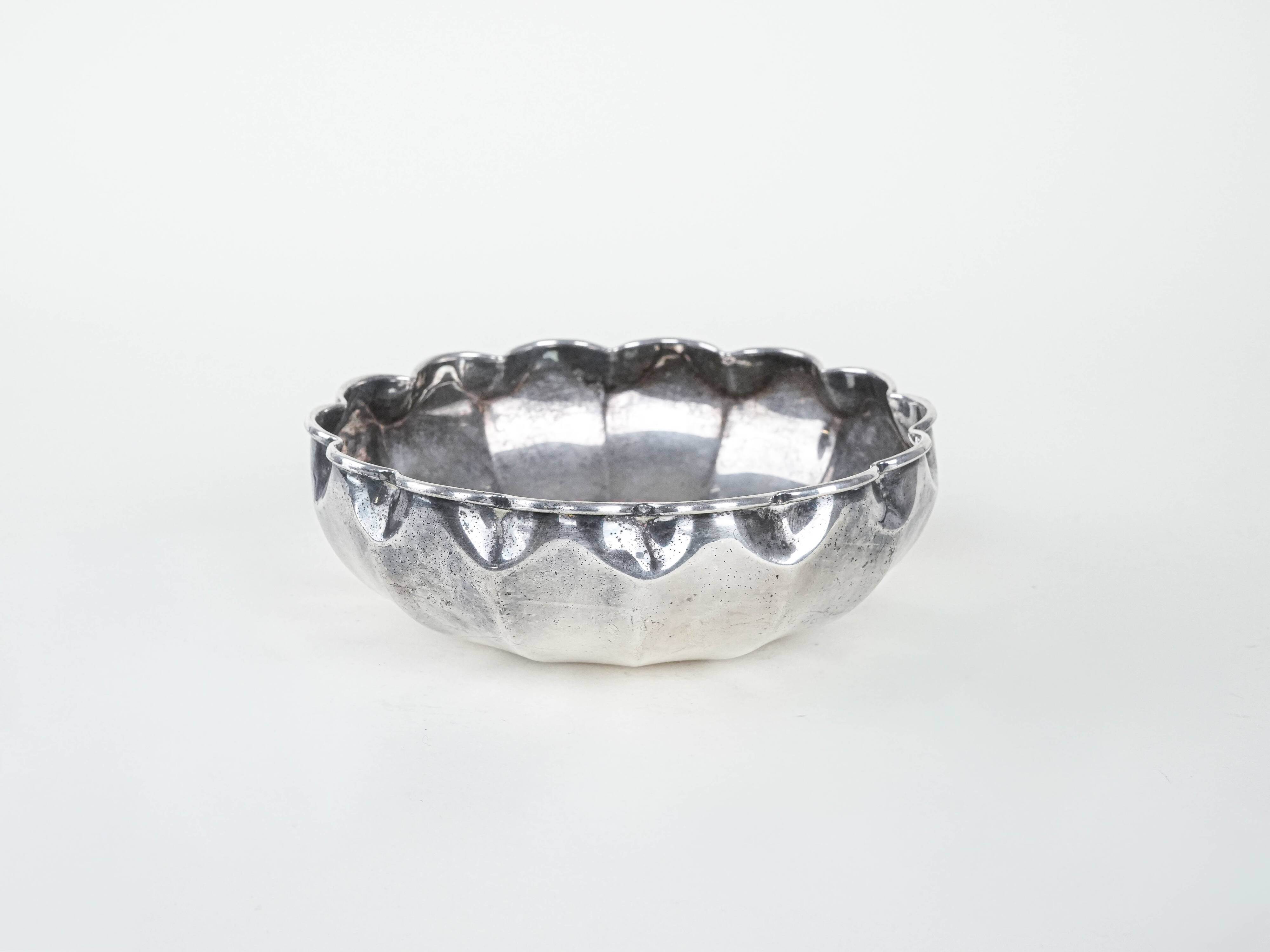 Metal bowl, Italian design, 1960s, made in Italy