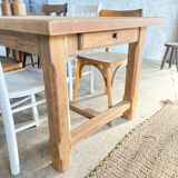 Old oak farmhouse table