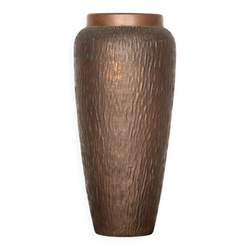 Vintage hammered copper umbrella stand, 1970s