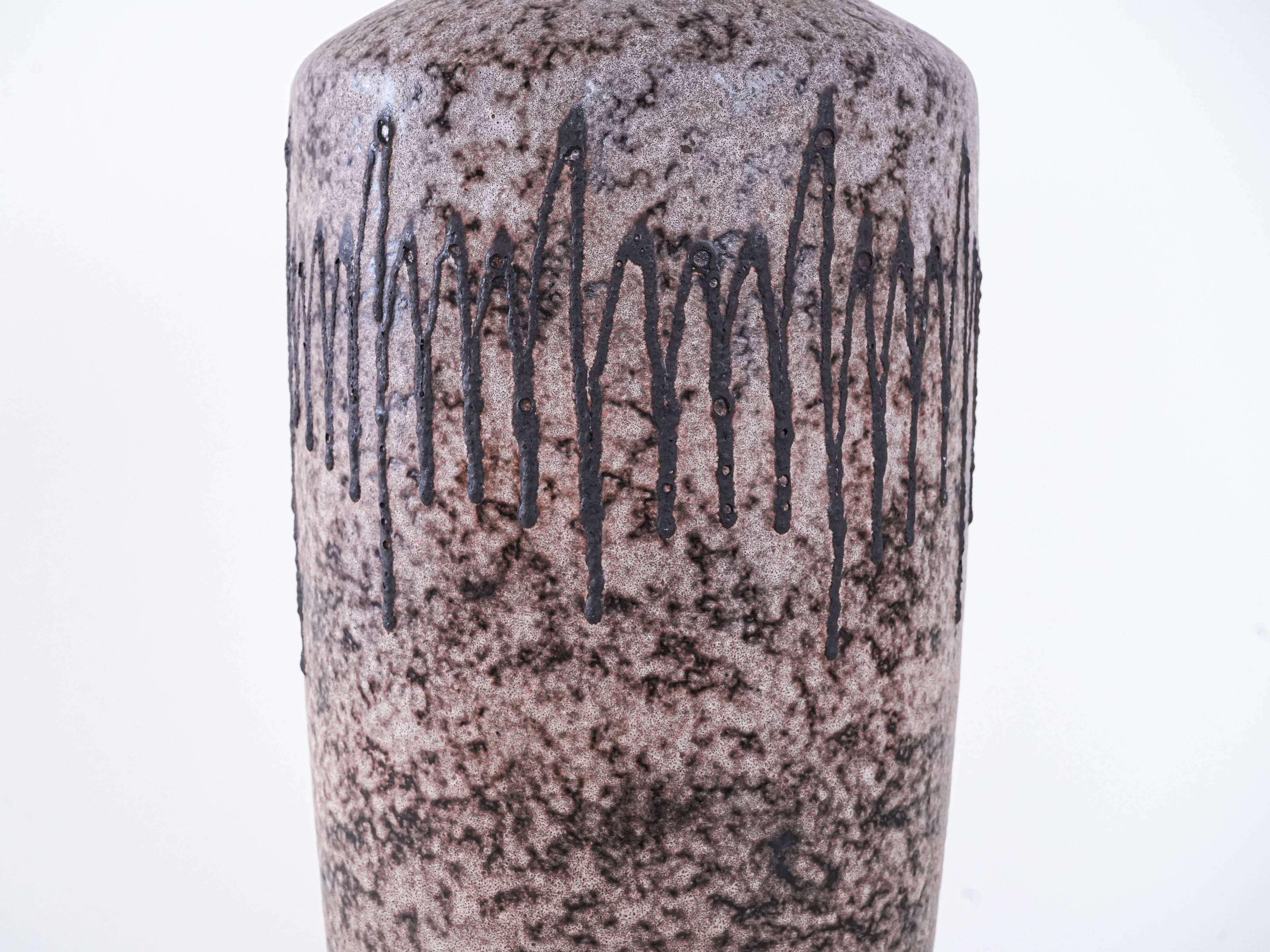 Ceramic vase, German design, 1960s, manufactured in West Germany