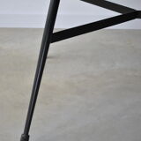 Liftable coffee table Smorrebrod 1960 in Teak