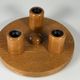 1960s 1970s Ceiling Lamp Brutalist Japandi Style Made in Germany