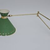 Diabolo wall lamp by René Mathieu, 1950