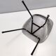 Set of Three Aluminum "Tulipe" Tonneu Chairs by Pierre Guariche, France