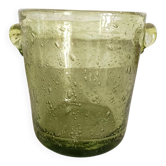 Seau à glaces verre bullé