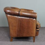 Club armchair in sheepskin
