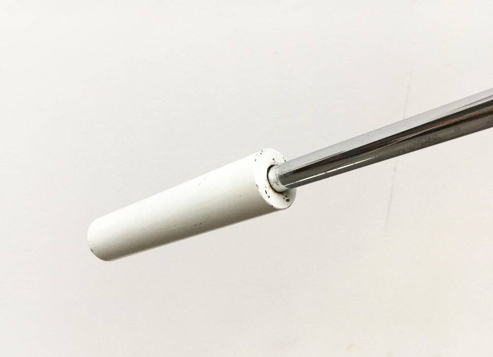 Floor lamp model Orbiter from the mid-century space age by Robert Sonneman for Luci Italia, 1960s.