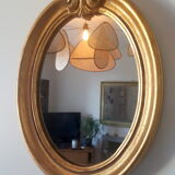 Ancient golden mirror