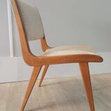 6 compass foot chairs