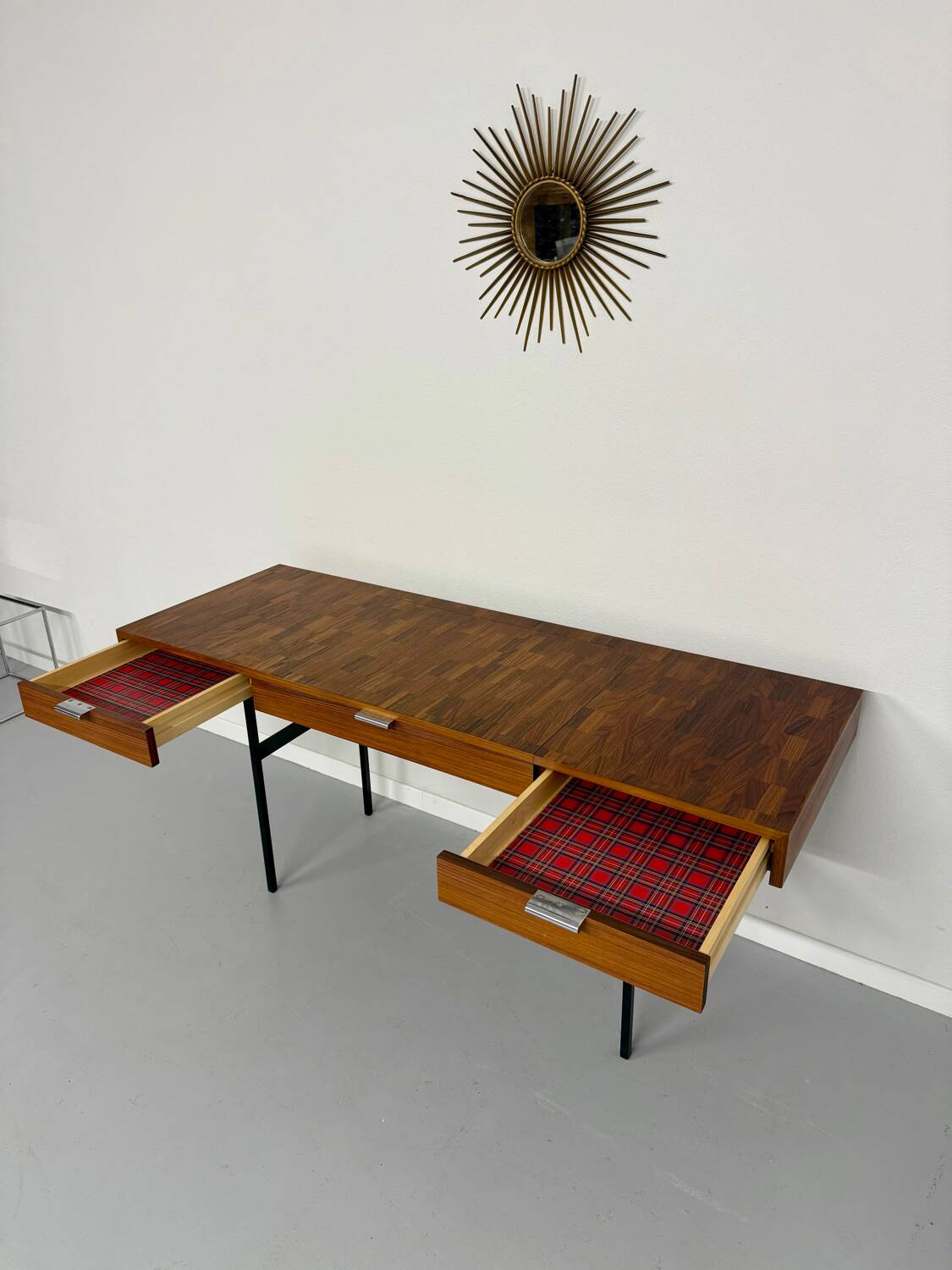 Old dressing table desk design 50s Idealheim Dieter Wäckerlin vintage