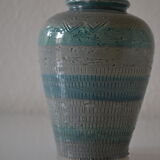 Vase vintage 60's aldo londi bitossi blu rimini