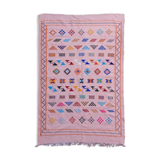 Ethnic Pink Berber Carpet