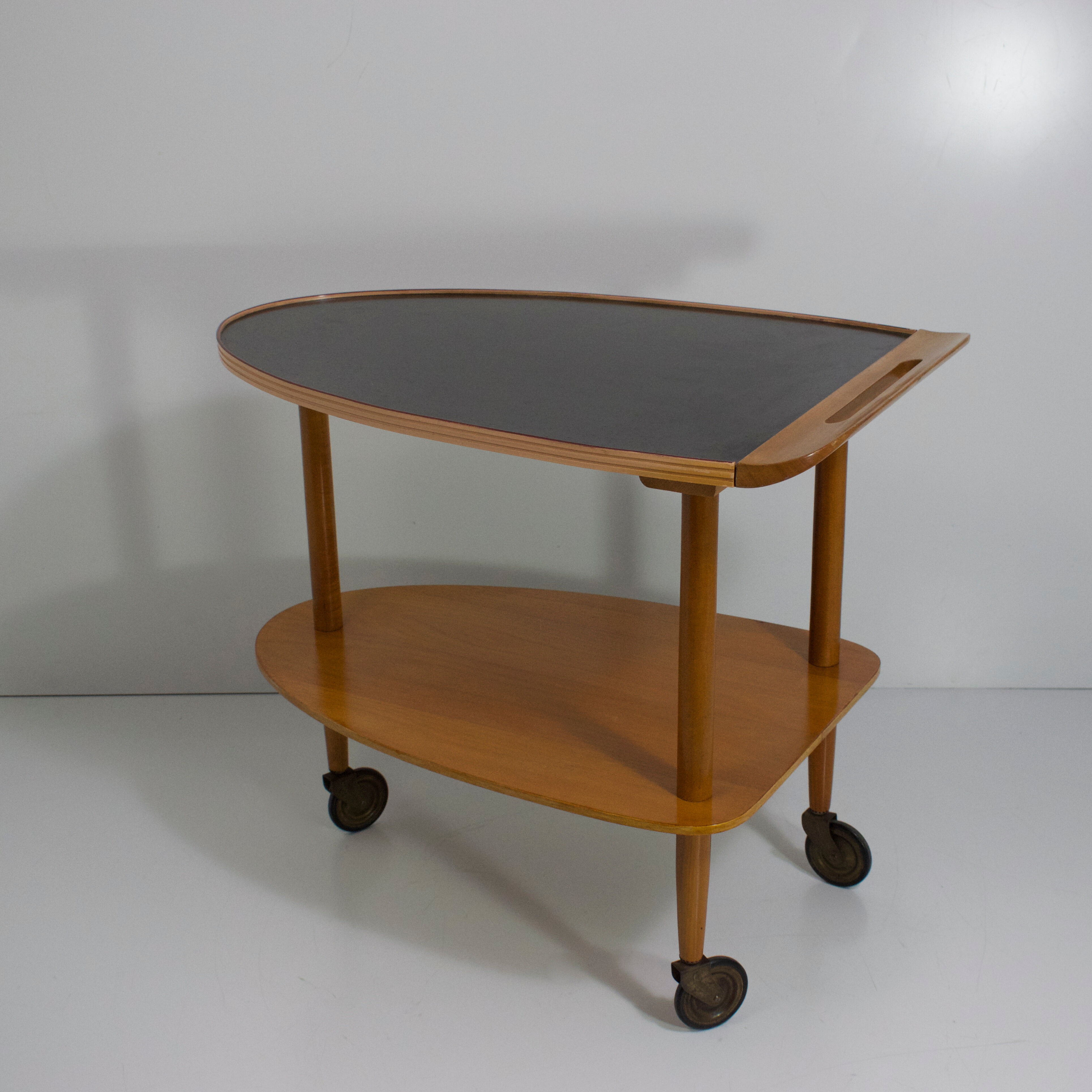 Vintage wooden bar or service, 1960