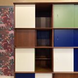 Large modular bookcase designed in the 1950s.