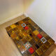 Coffee table in ceramic by Jean Gregorieff