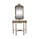 Console table and its mirror