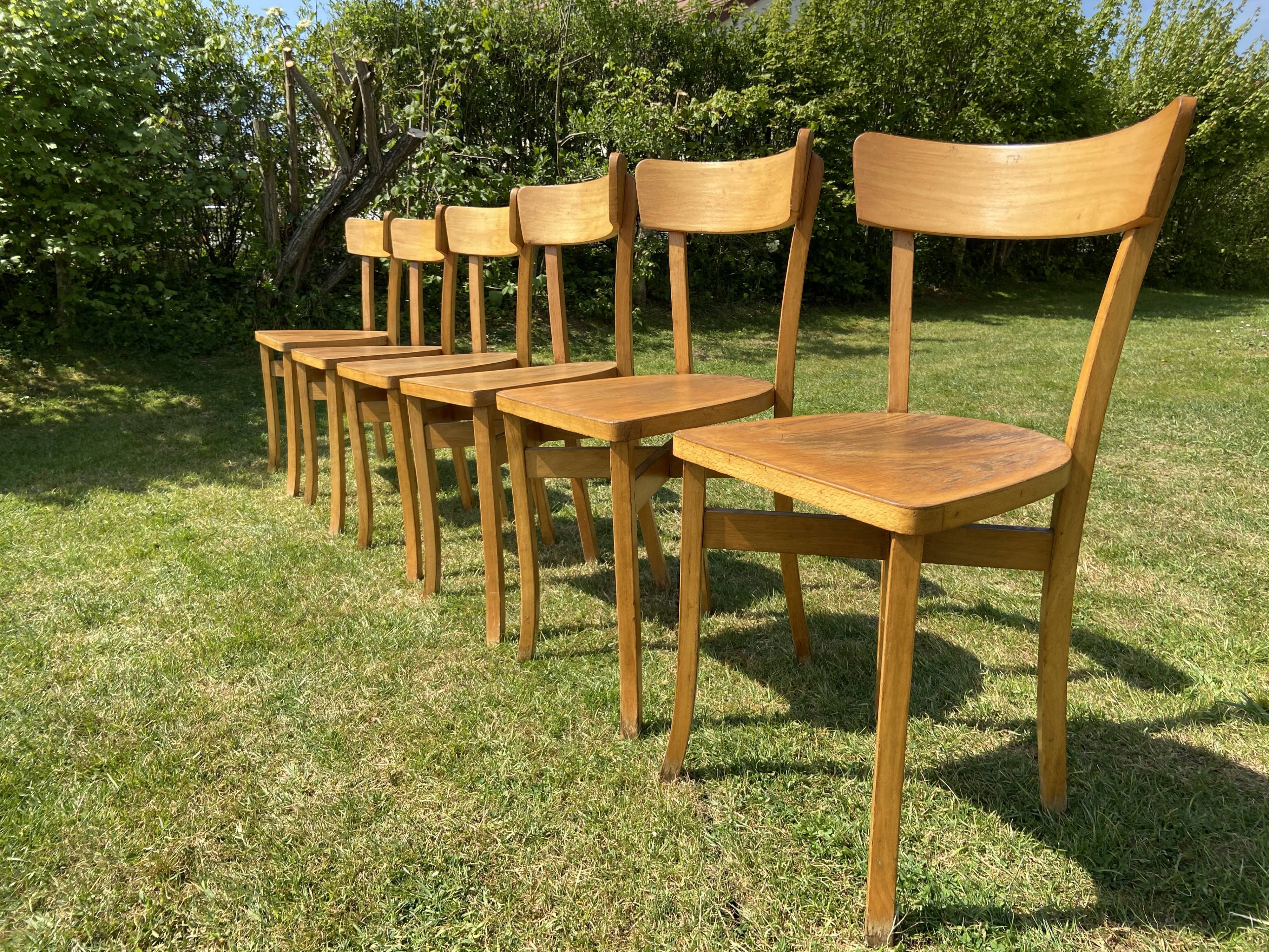 Lot de 30 chaises bistrot