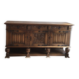 Vintage Henri II sideboard purchased in Drouot in 2000