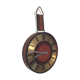 Kienzle leather wall clock from the 70s