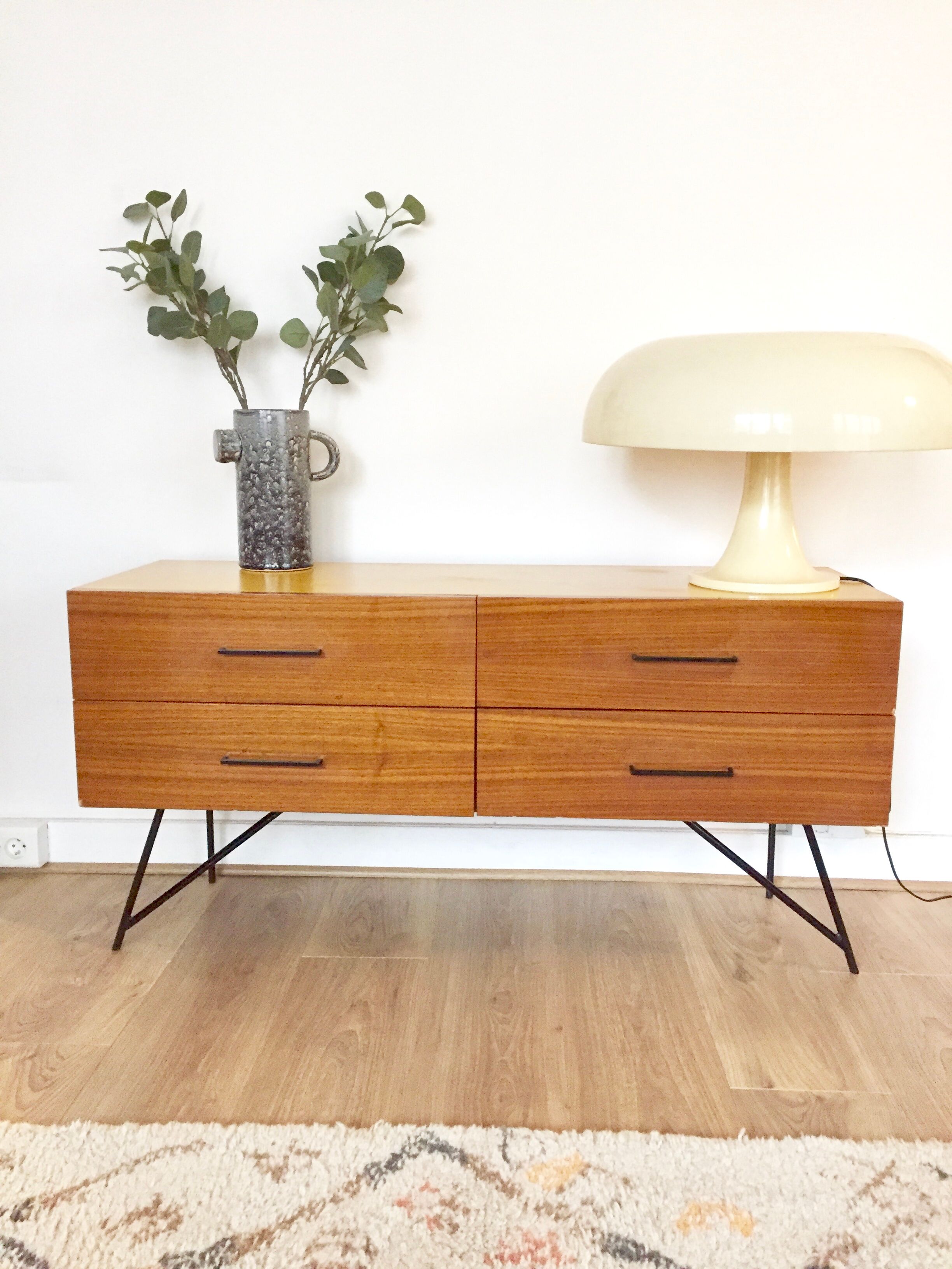 Vintage Scandinavian style sideboard