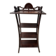 Console art nouveau period in mahogany