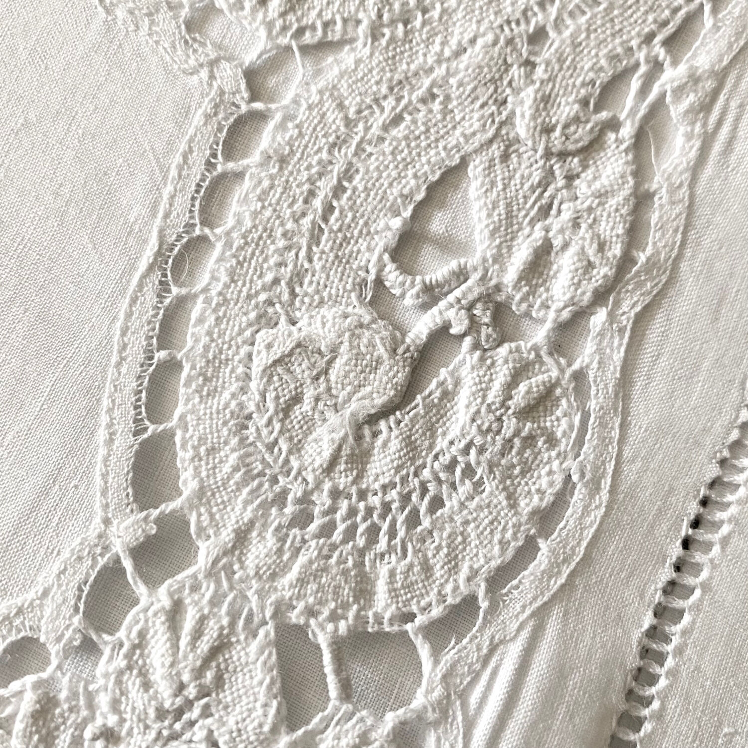 Pair of old pillowcases