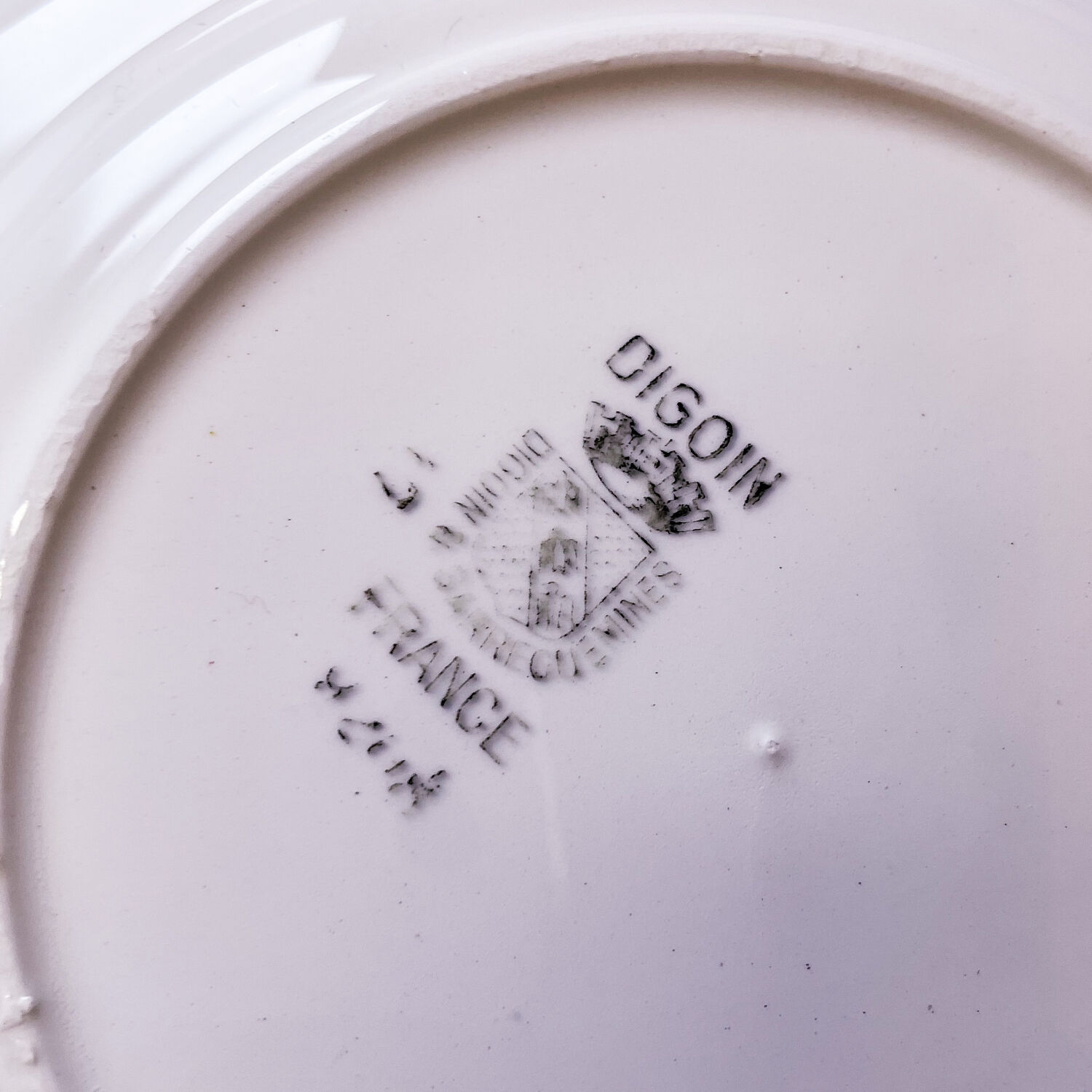 Digoin dessert service