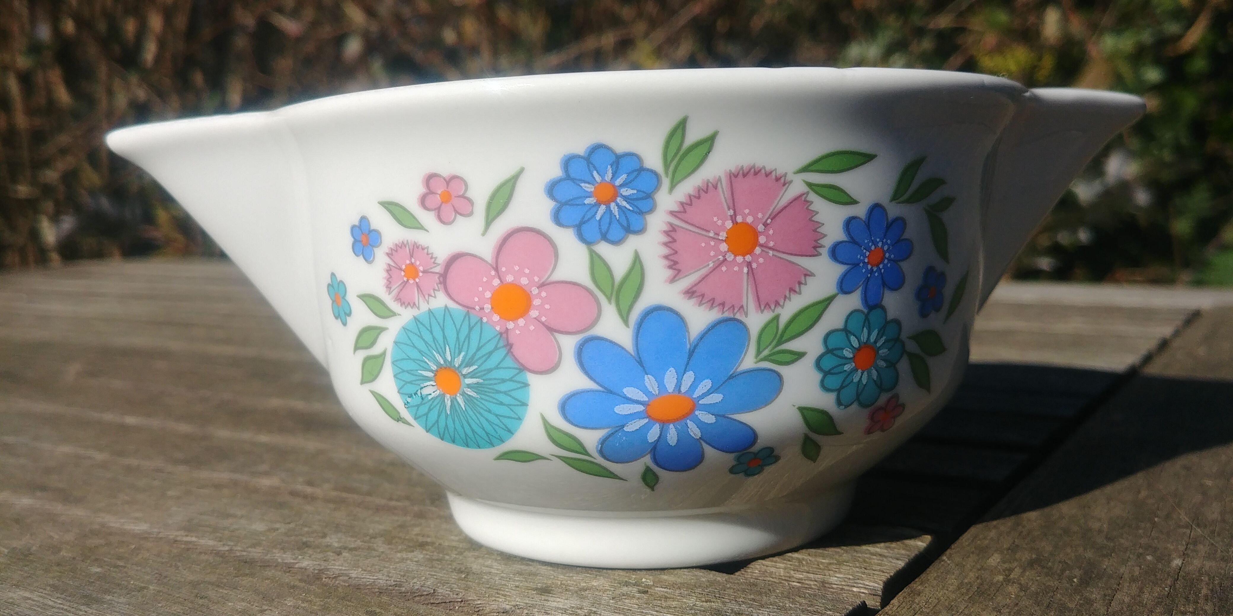 Serving bowl/saucière in porcelain Vintage 70s from Tognana