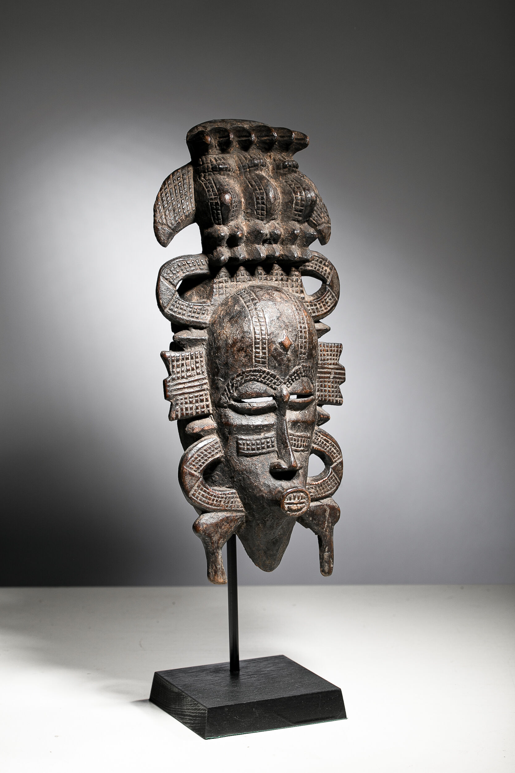 African mask - Ethnic decoration of Côte d'Ivoire