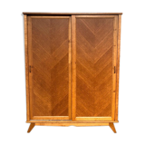 Scandinavian wardrobe 139 cm