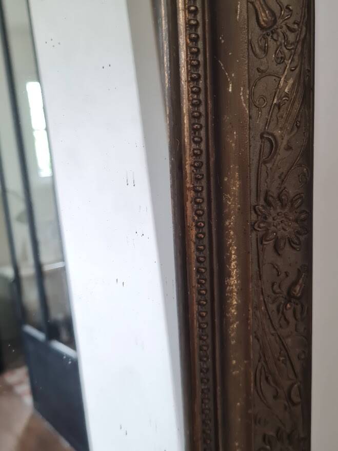 Large Louis Philippe mirror 137 x 83