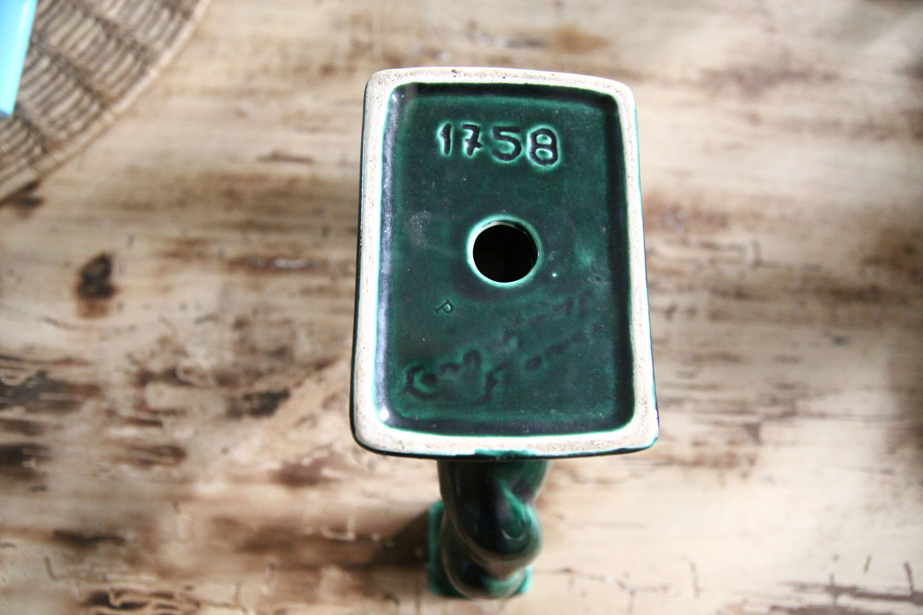 Pair of vintage lonchamp candlesticks