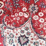 Large vintage carpet pure wool Persian design 240x340cm French made