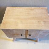 Vintage bedside furniture Scandinavian feet compass