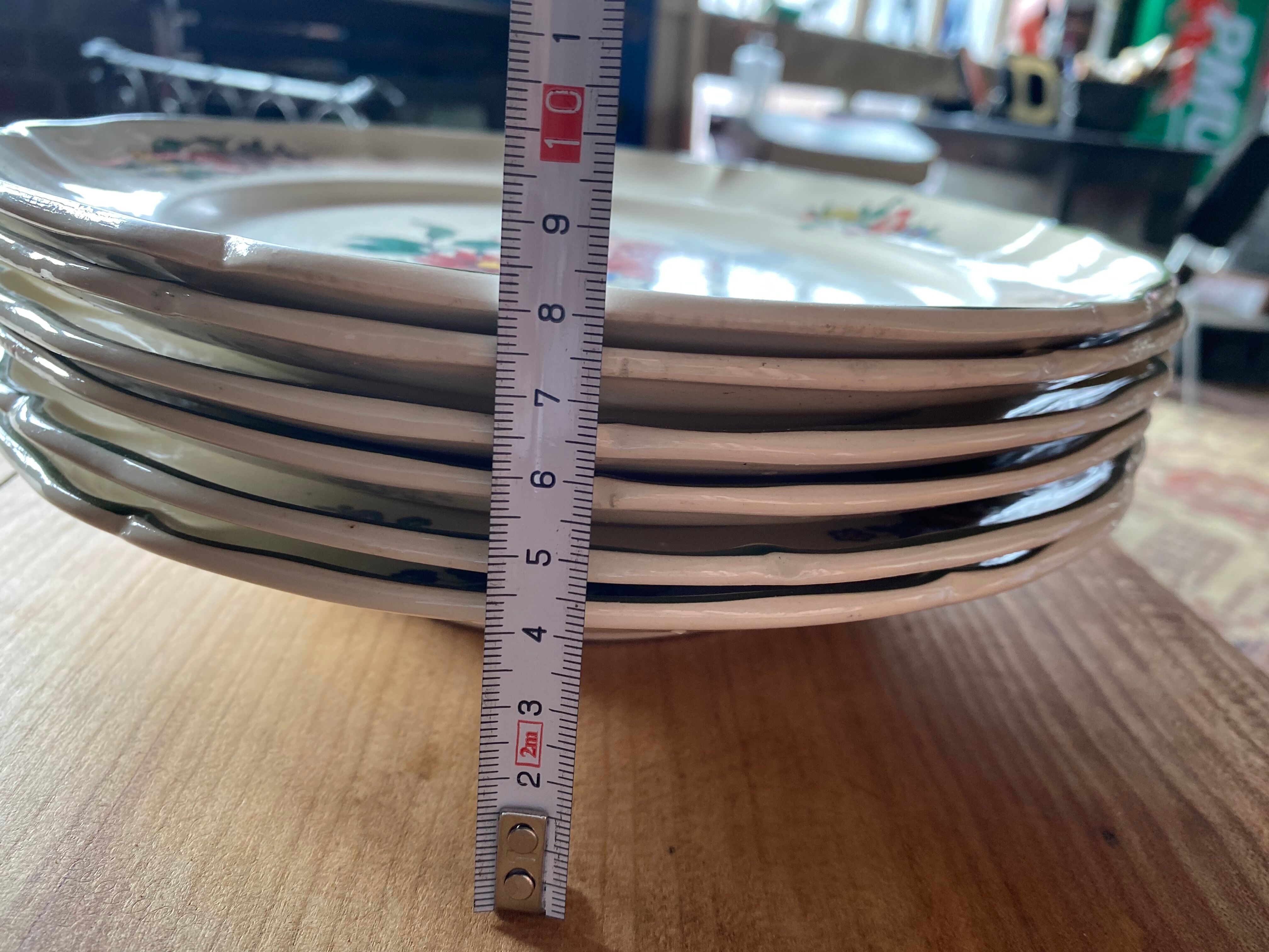 Lots de 6 assiettes
