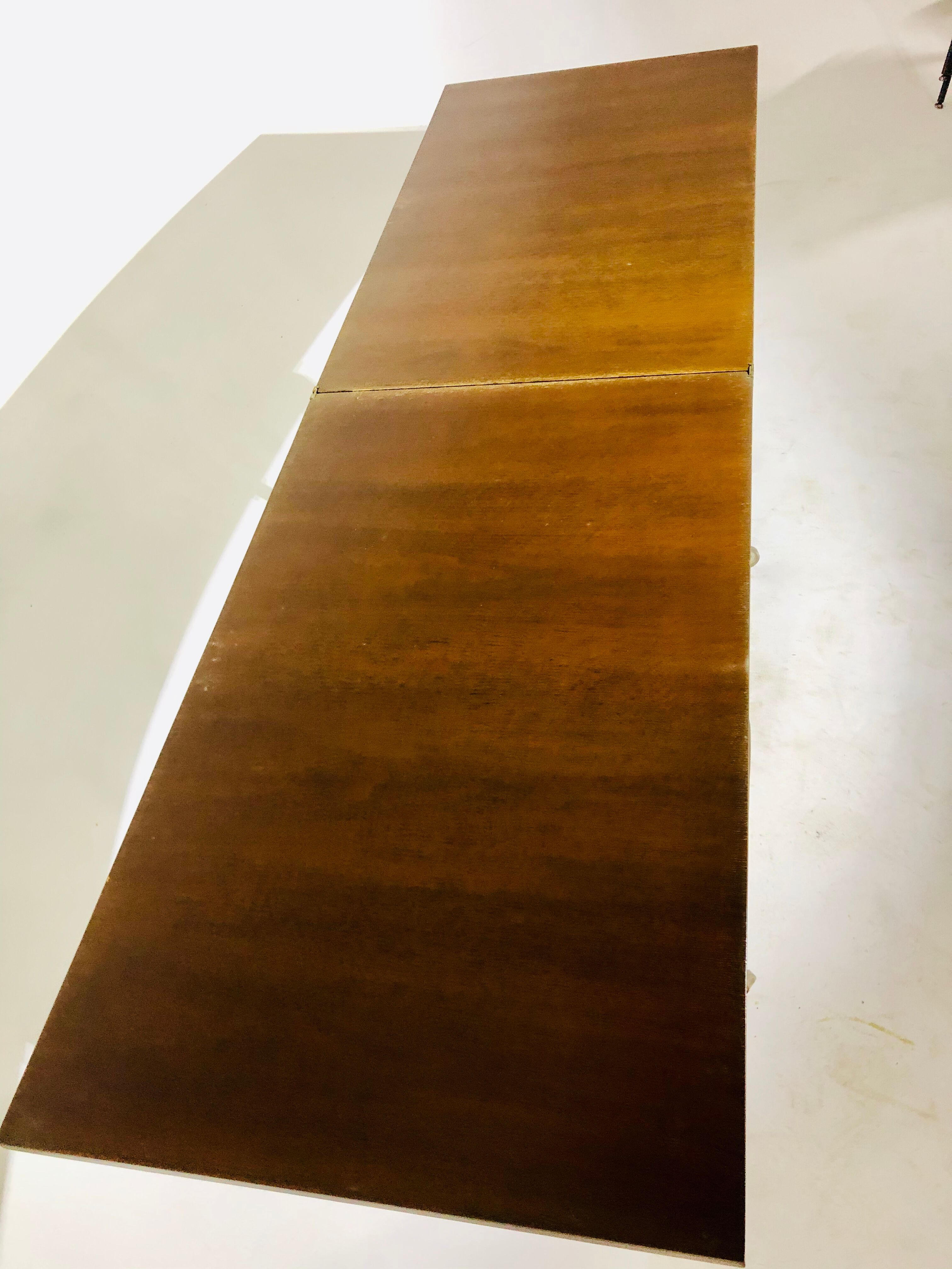 Vintage double folding side table top