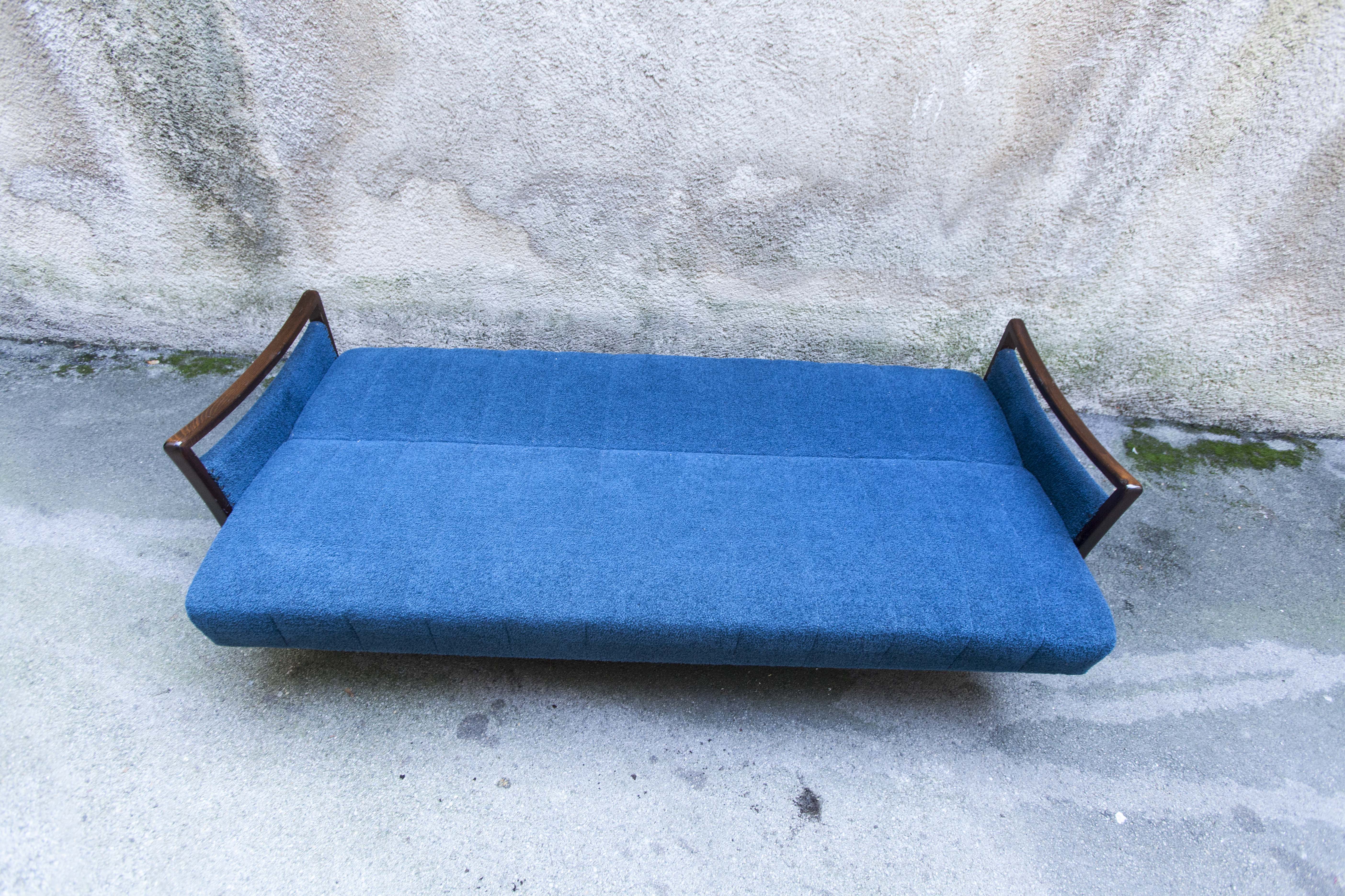 Sofa daybed 3 scandinavian blue